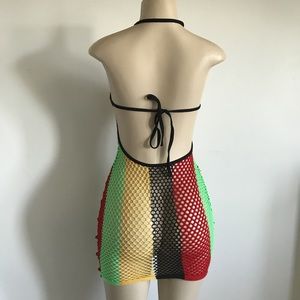 rasta swimsuit cover up